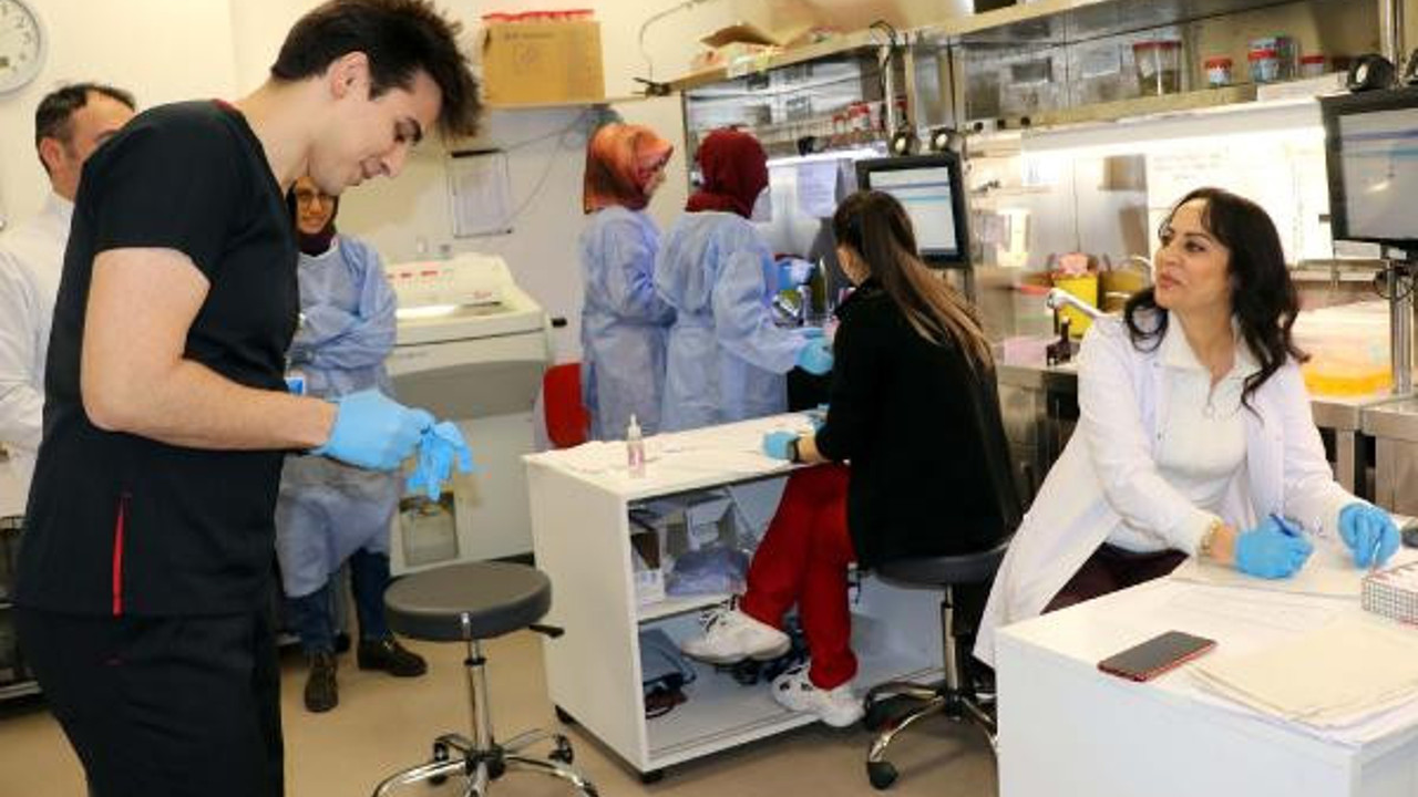 Doktor anne-oğulun aynı hastanede görev yapma hayali gerçek oldu