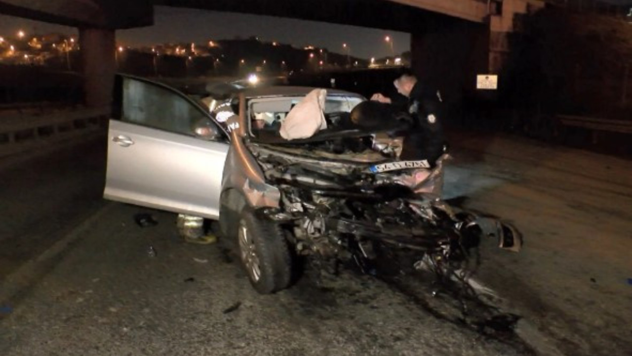 Çekmeköy'de korkunç kaza... 3 kişi ağır yaralandı