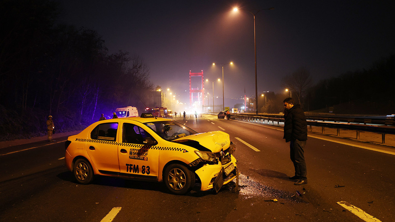 Beykoz'da zincirleme trafik kazası: 6 yaralı