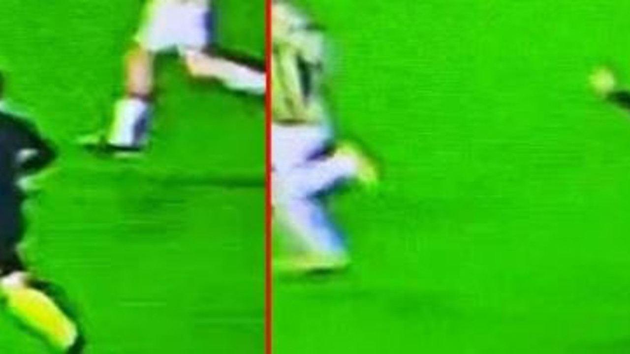 Derbiyi yöneten hakemin görüntüsü ortaya çıktı. Kıyamet koptu