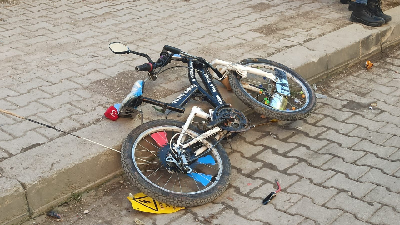 Otomobilin çarptığı bisikletli çocuk yaralandı