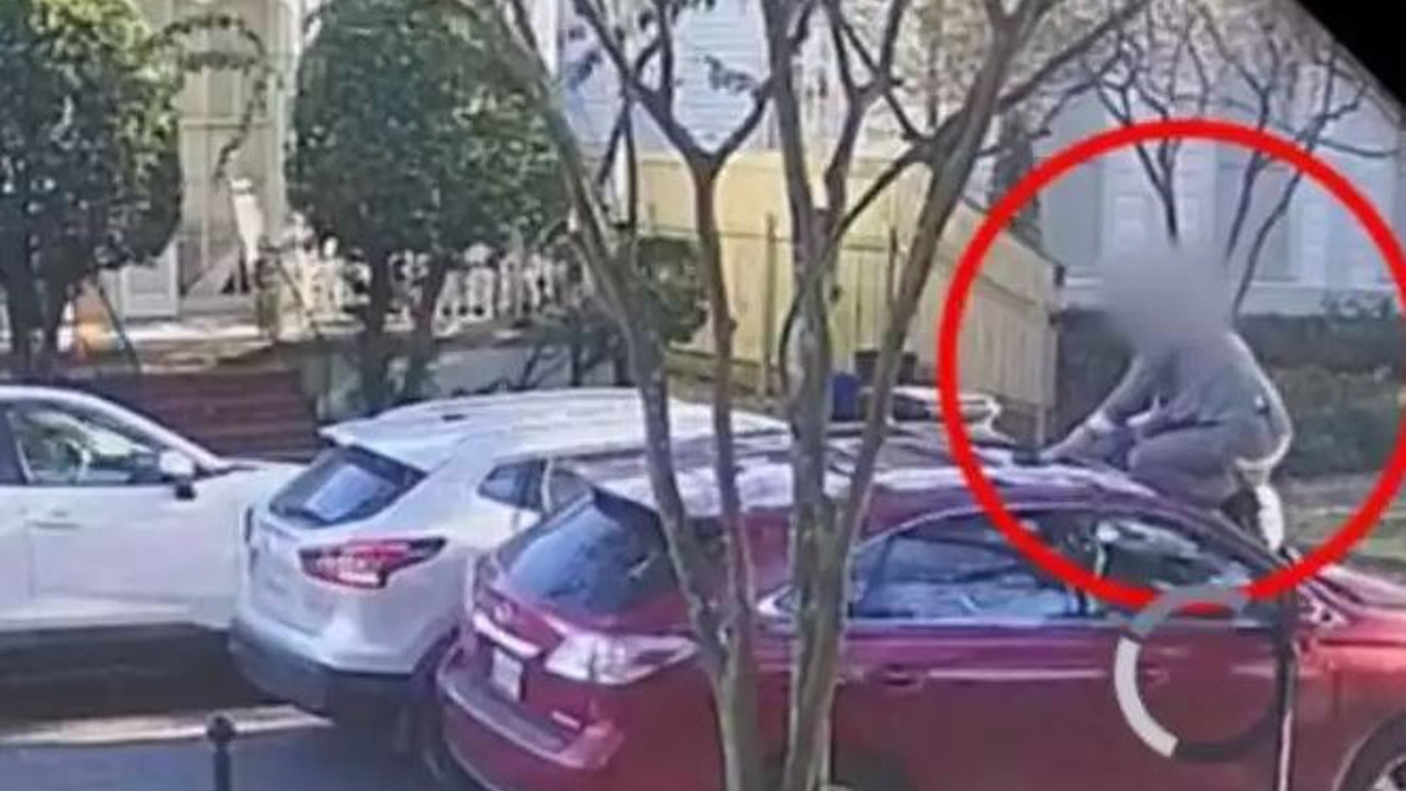 Hem arabayı hem bebeği çaldılar