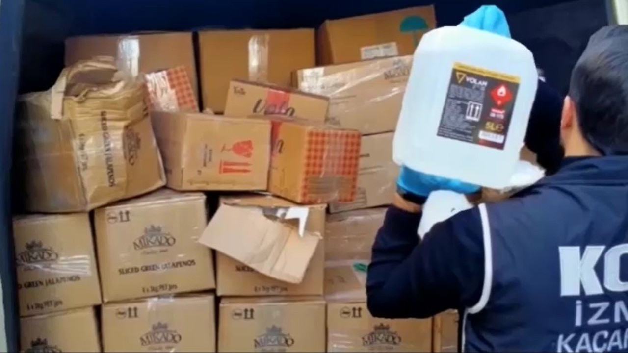 Alkol fiyatları uçtu etile talep patladı. Polisten şok baskın