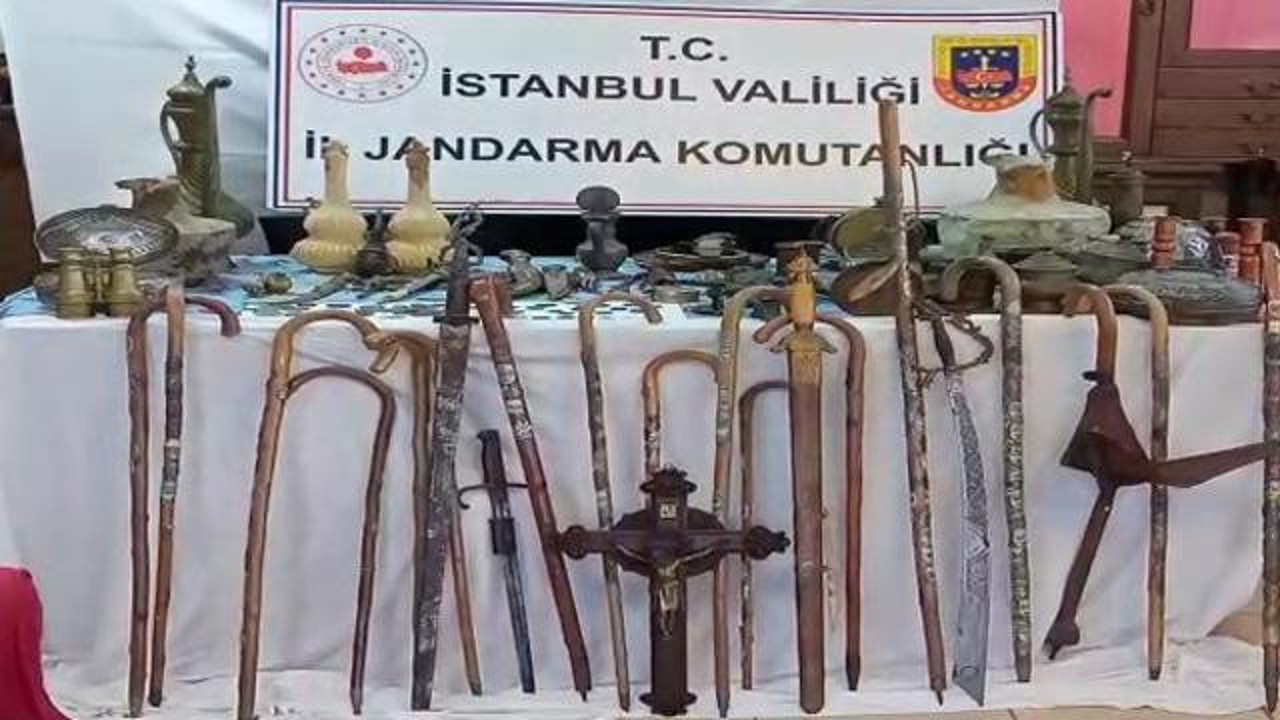 Sosyal medyadan tarihi eser kaçakçılığına operasyon (14 Ocak 2023)