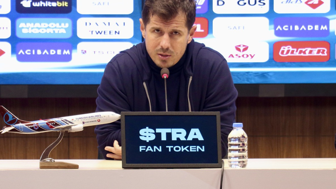 Trabzon basınından Emre Belözoğlu’na şok protesto. Basın toplantısı 61 saniye sürdü