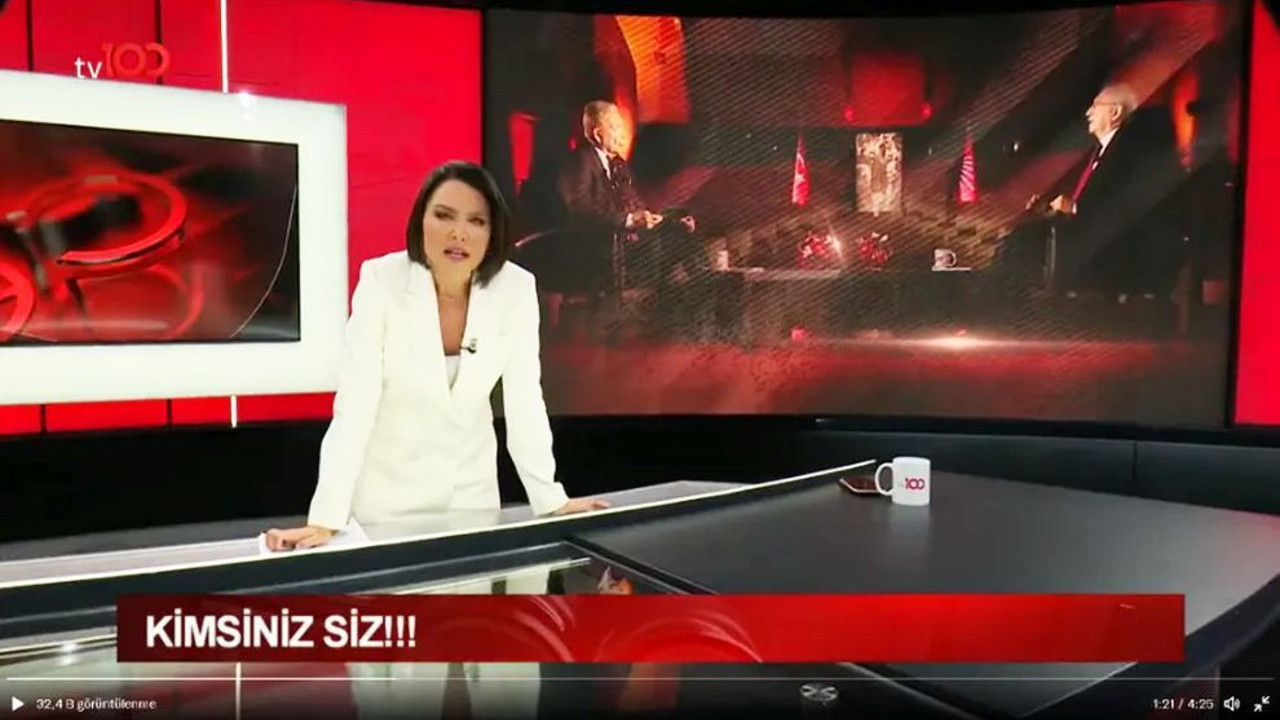 Ece Üner TV 100 canlı yayınında SADAT'a tepki gösterdi meydan okudu 'Kimsiniz siz!'