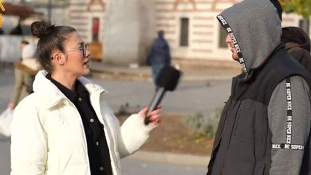 Üniversiteli genç 'Ekonomik kriz yok. Ben 750 TL bursla geçiniyorum' dedi, spiker küçük dilini yutacaktı