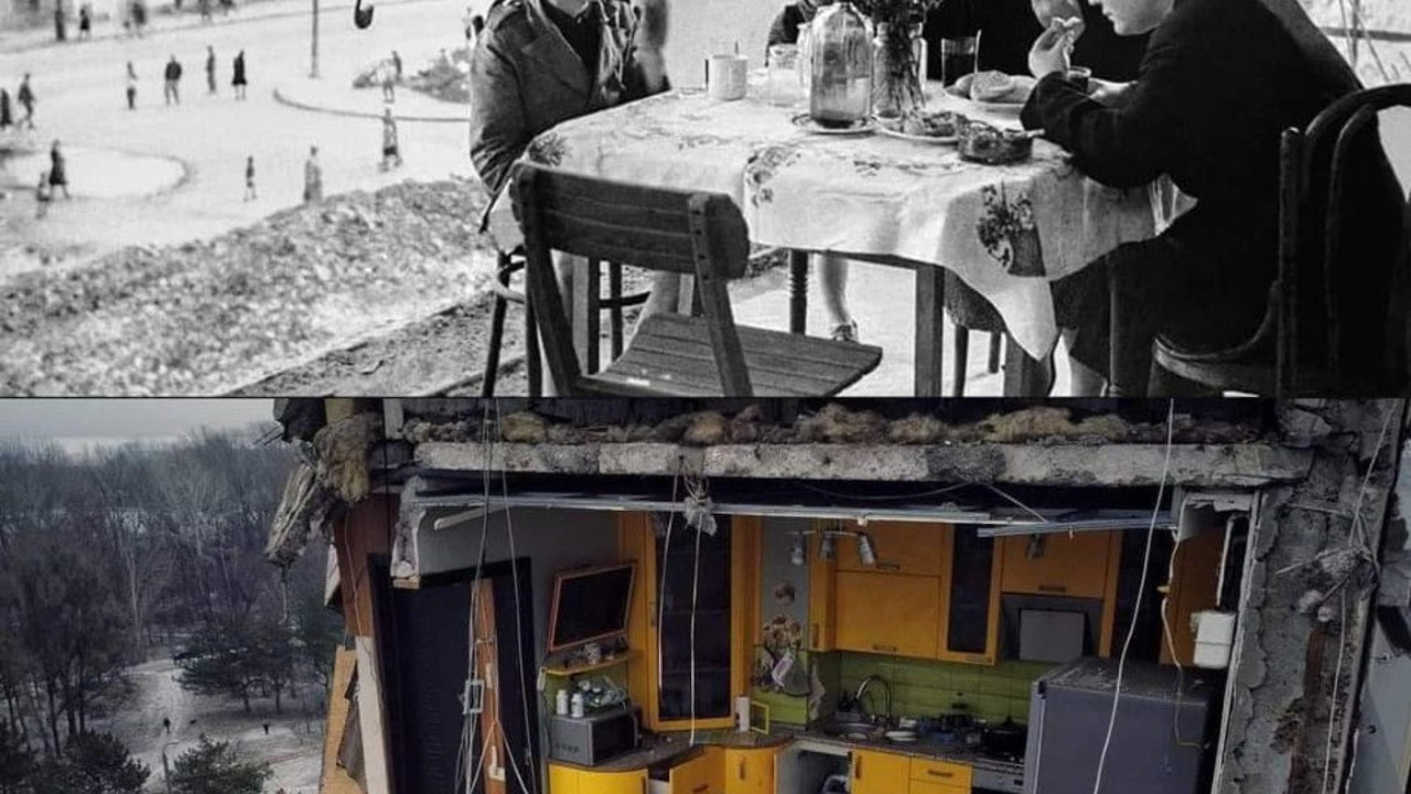 Hitlerin yerini Ruslar aldı. Savaşın alçaklığını bundan iyi hiçbir şey anlatamaz