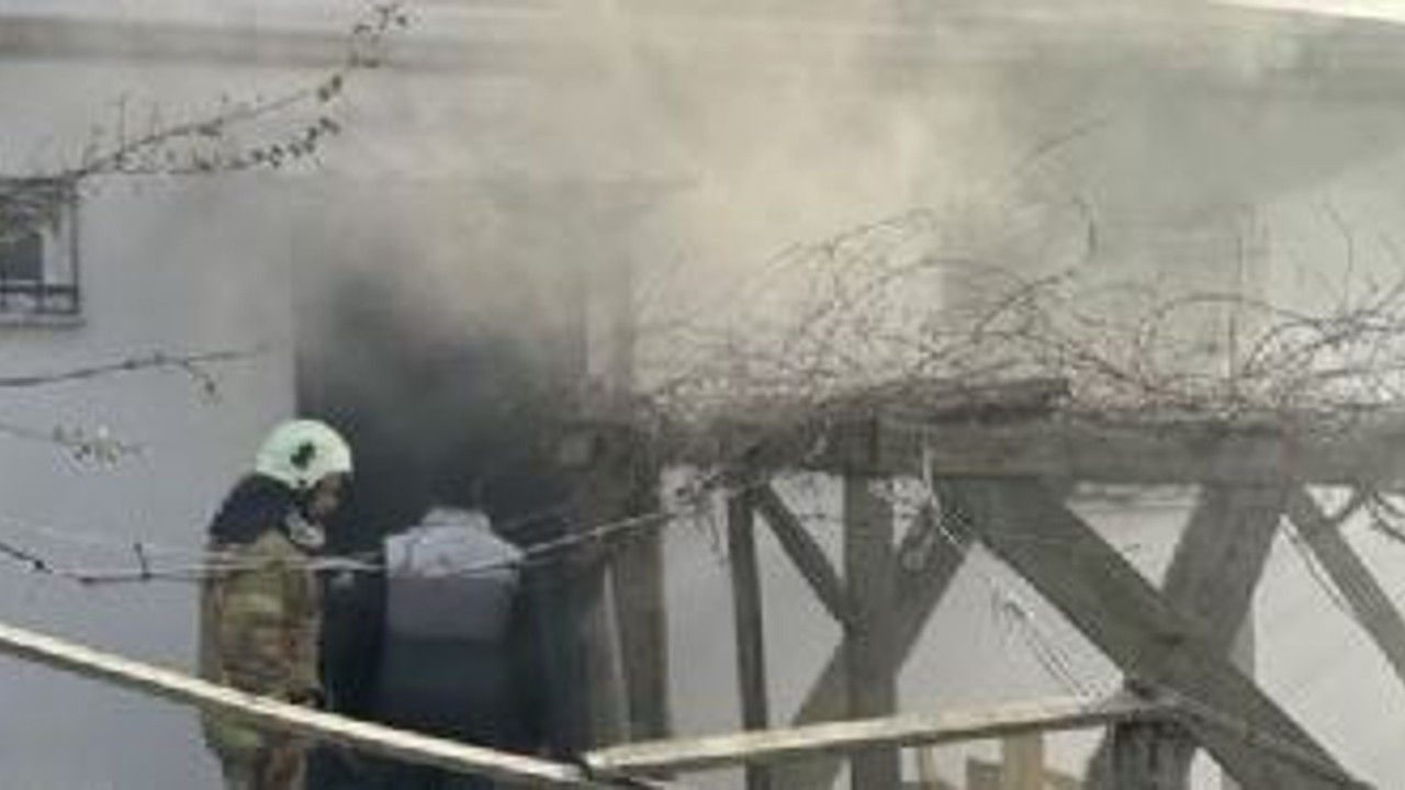 Yeni evi anahtarını teslim aldığı gün yandı