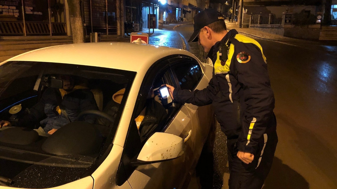 Kırklareli’nde alkol denetimi: 68 sürücüye ceza
