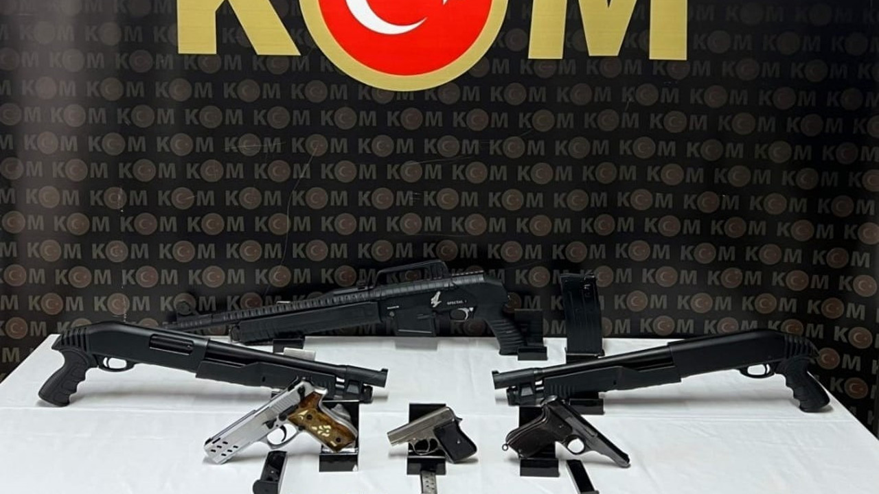 Malatya’da silah ticareti yapan kişilere operasyon