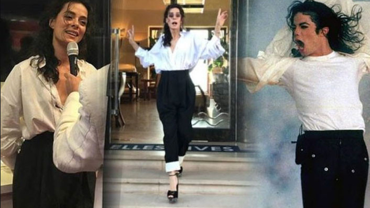 Michael Jackson'u Özge oynasın akımına kayıtsız kalmadı
