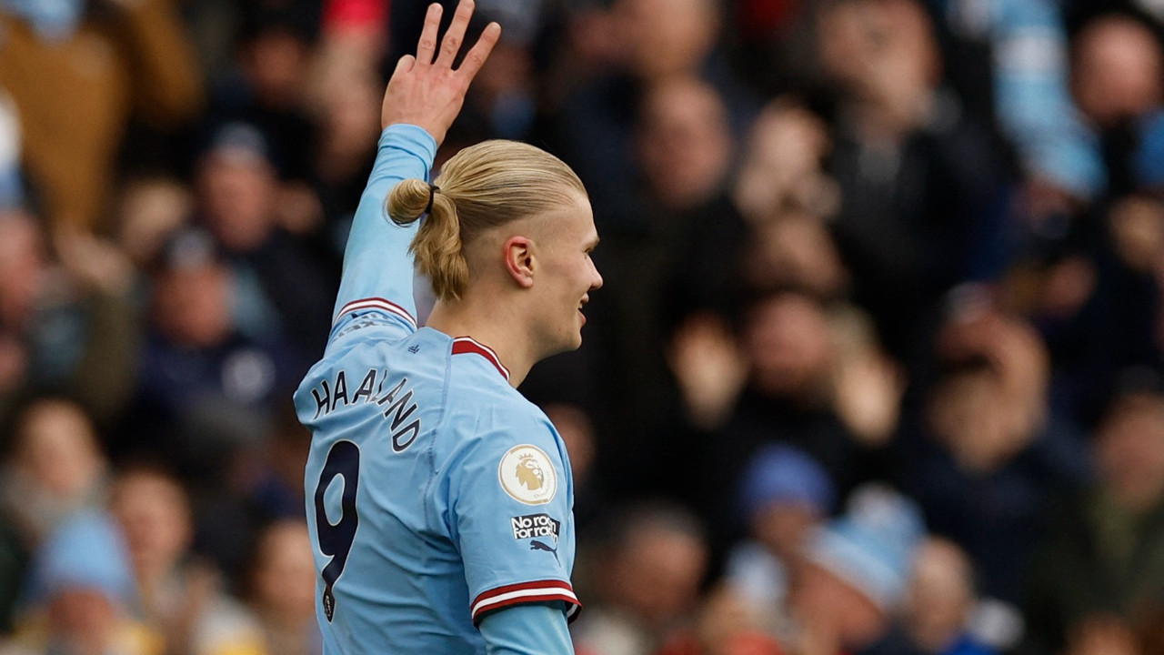Haaland maçta coştu. Manchester City farklı kazandı