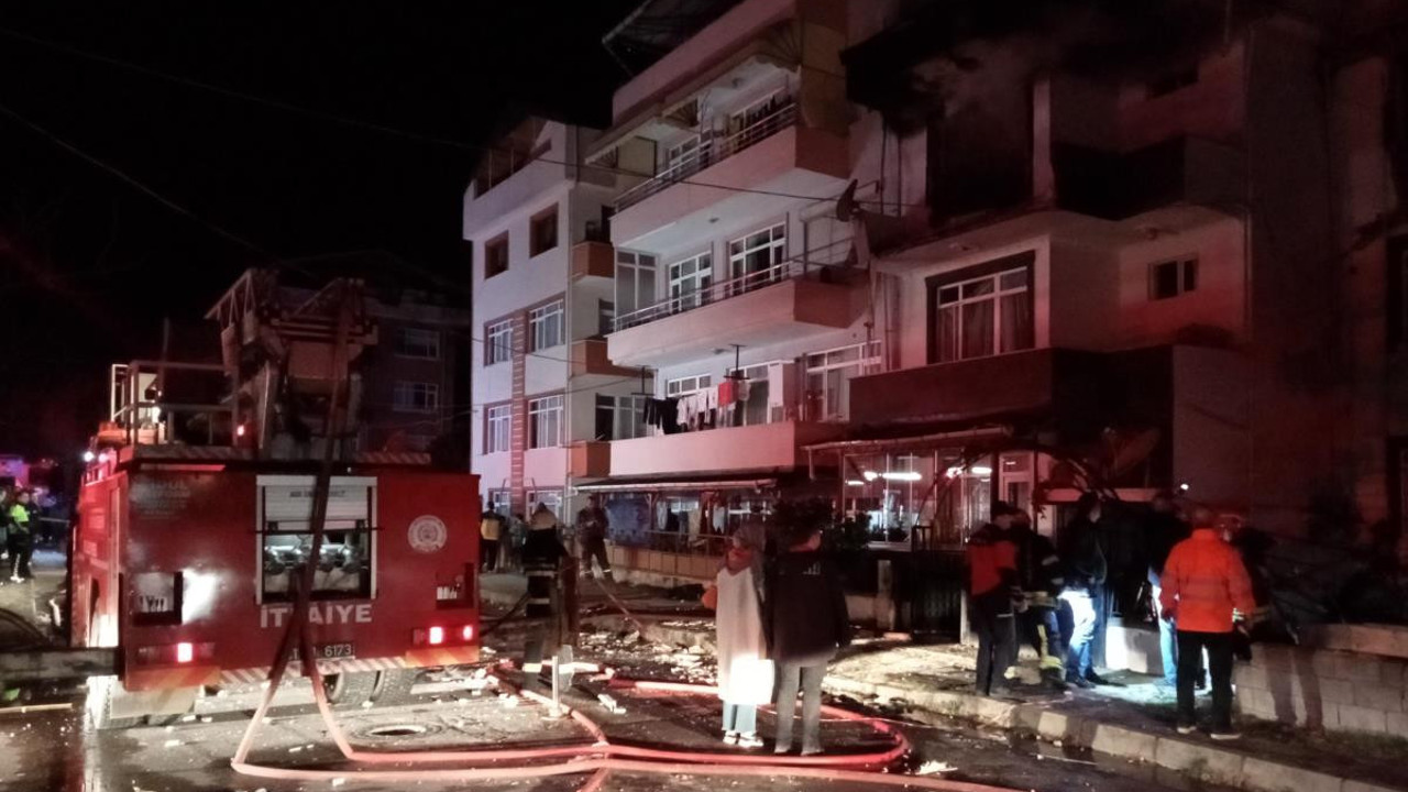 Kocaeli'de doğal gaz borusunun patlaması sonucu 2'si ağır 5 kişi yaralandı