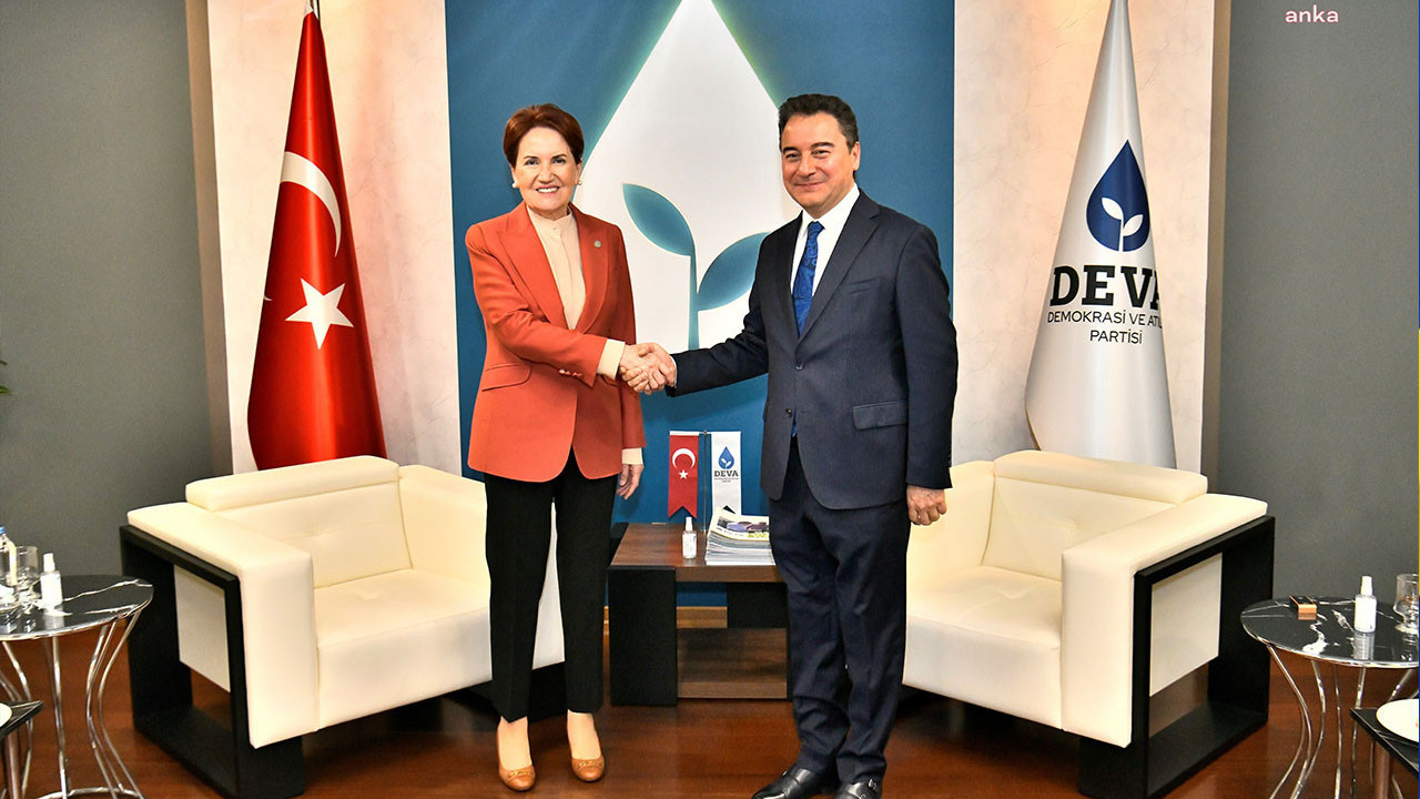 Akşener, Babacan'ı ziyaret etti