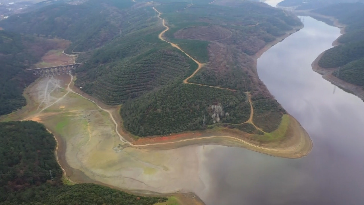 İstanbul barajlarındaki doluluk son 10 yılın en düşük seviyesinde (24 Ocak 2023)