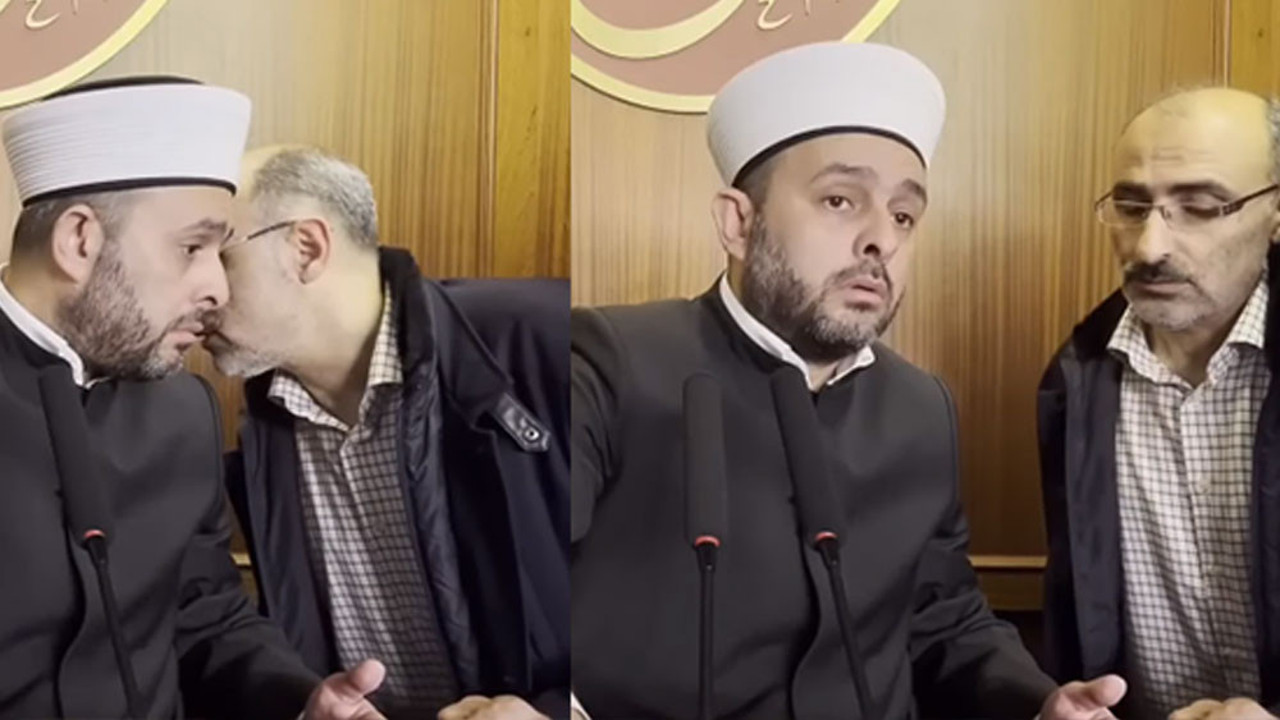 Cumhuriyet ve laiklik karşıtı açıklamalarıyla tanınan imam Halil Konakçı'dan yeni olay. Tepki olarak tekbir sesleri yükseldi