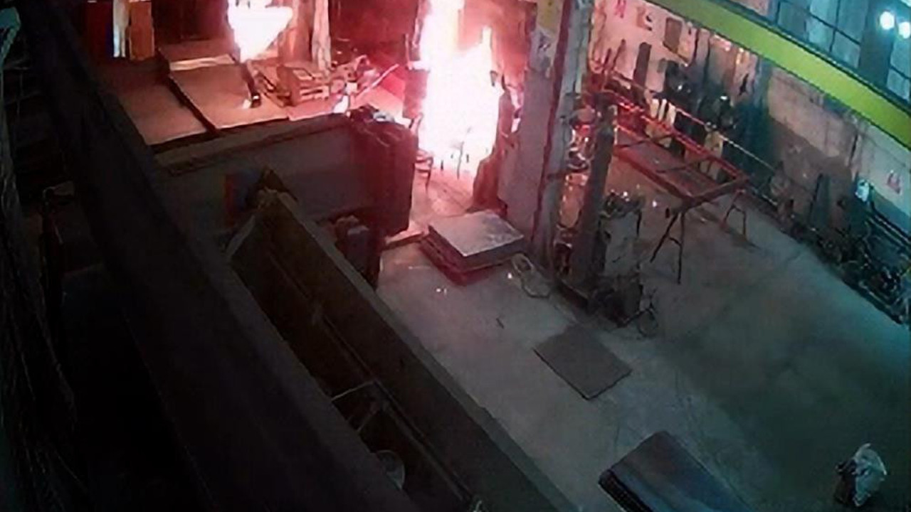 Soba yakarken kendini yaktı. Böyle soba mı yakılır?