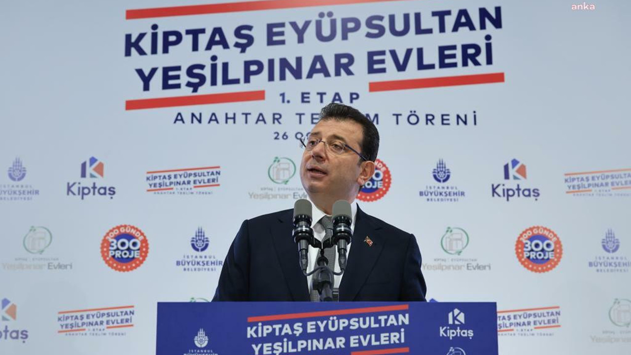 İmamoğlu: 16 milyon insanın iradesini yok saymalarına asla izin vermeyeceğiz!