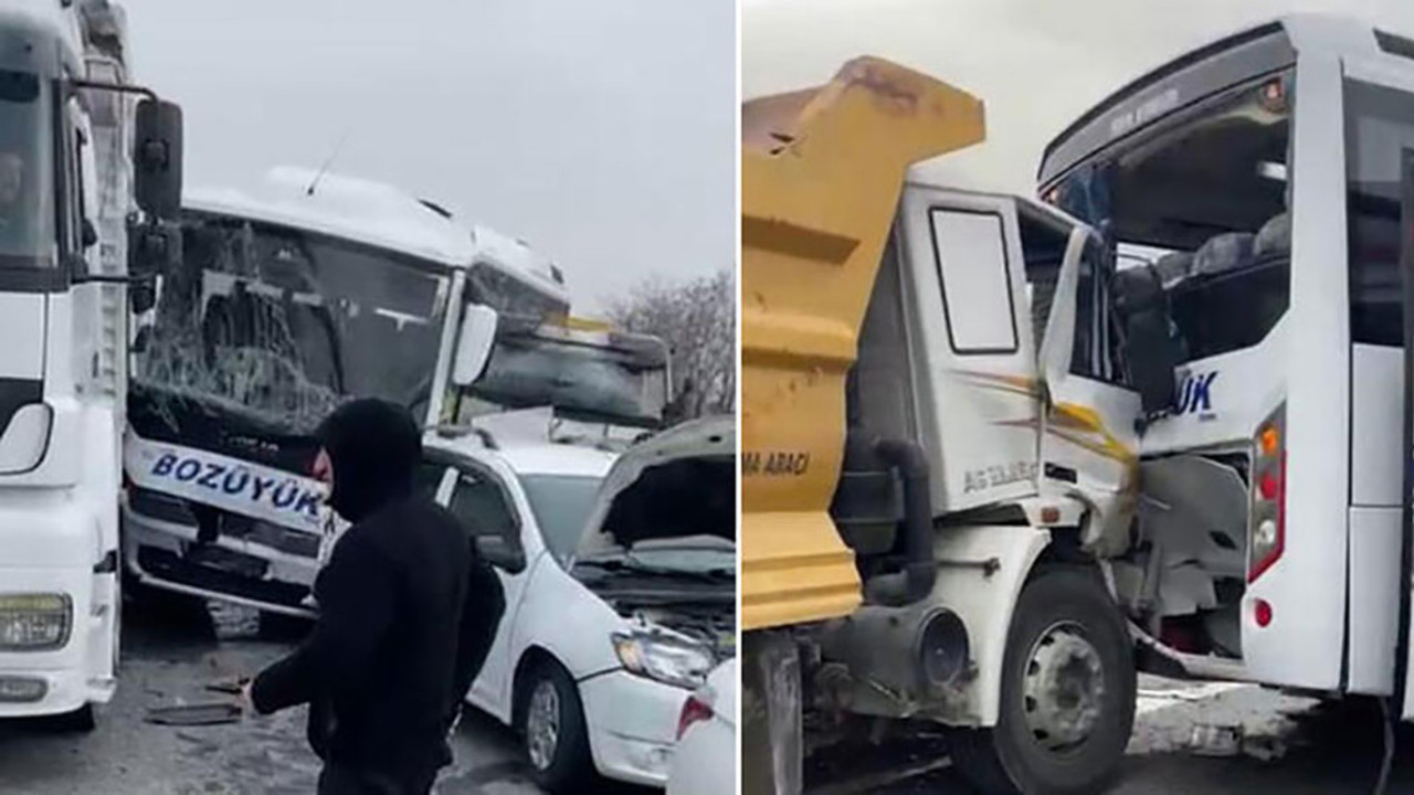 Bilecik'te zincirleme kaza: 11 yaralı