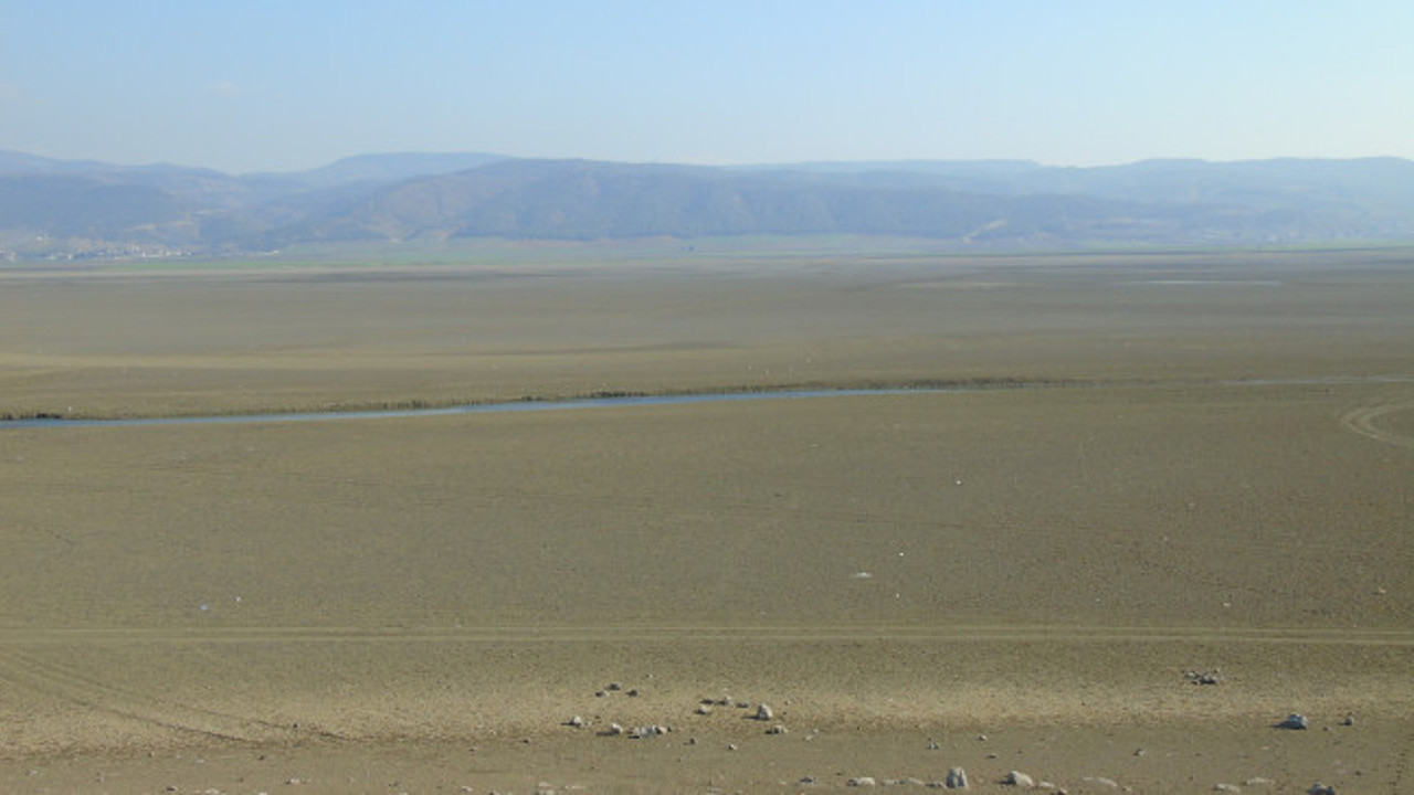 Barajın su seviyesi yüzde 7'e düştü