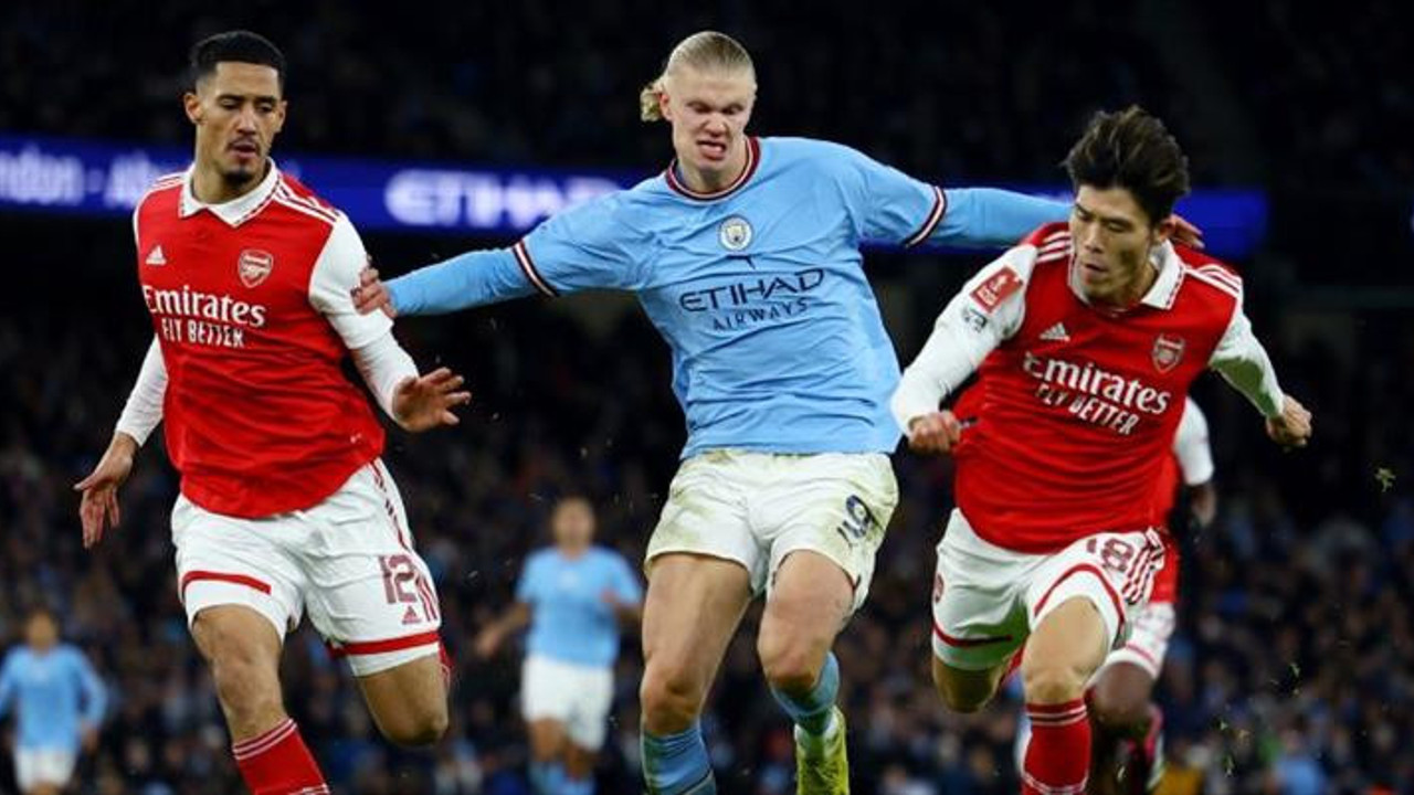 Manchester City Arsenal'i eledi