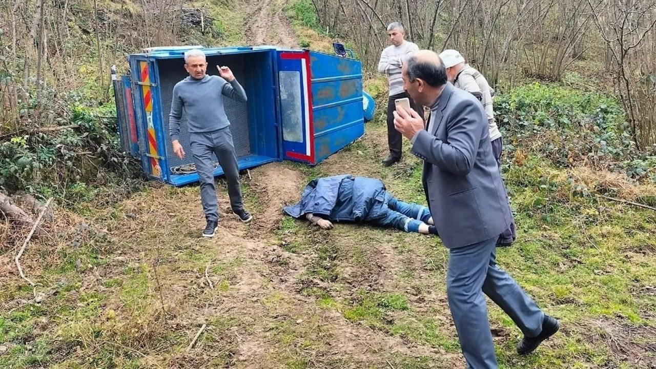 Patpat şarampole yuvarlandı: 1 ölü