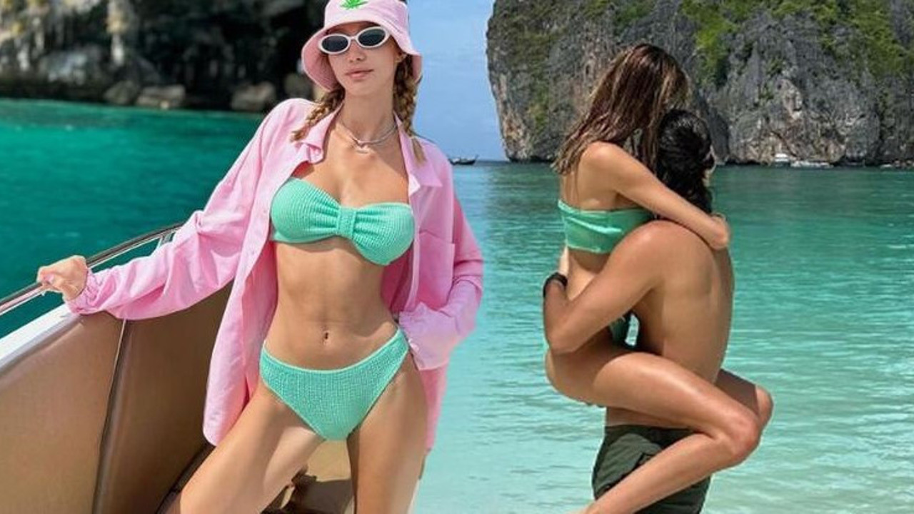 Şevval Şahin'in sevgilisi ile romantik tatili