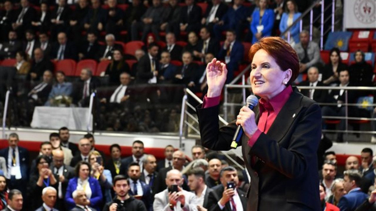 Akşener: Ben bedavadan başbakanlık istemiyorum İYİ Parti birinci parti çıkacak