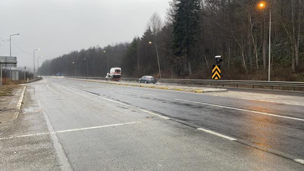 Bolu Dağı'nda sağanak ve sis etkili oldu