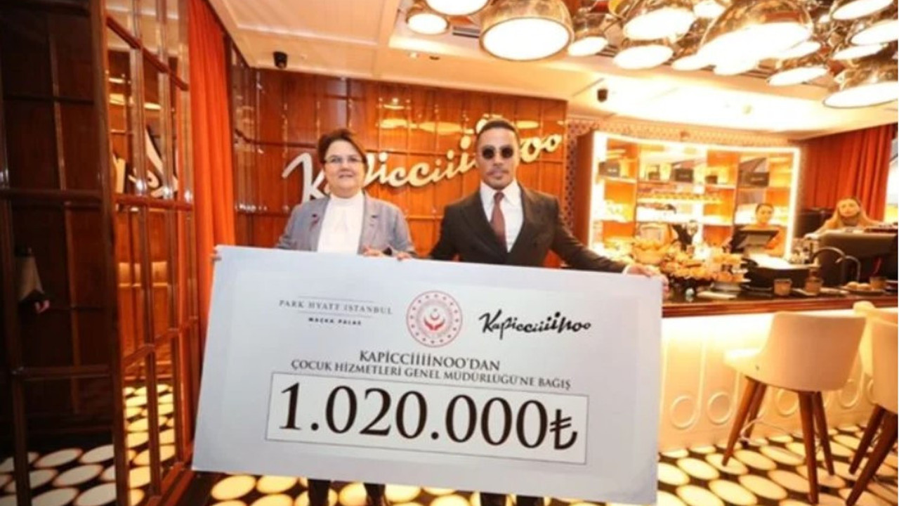 Kasap Nusret kazancının yarısını kimsesiz çocuklara bağışladı