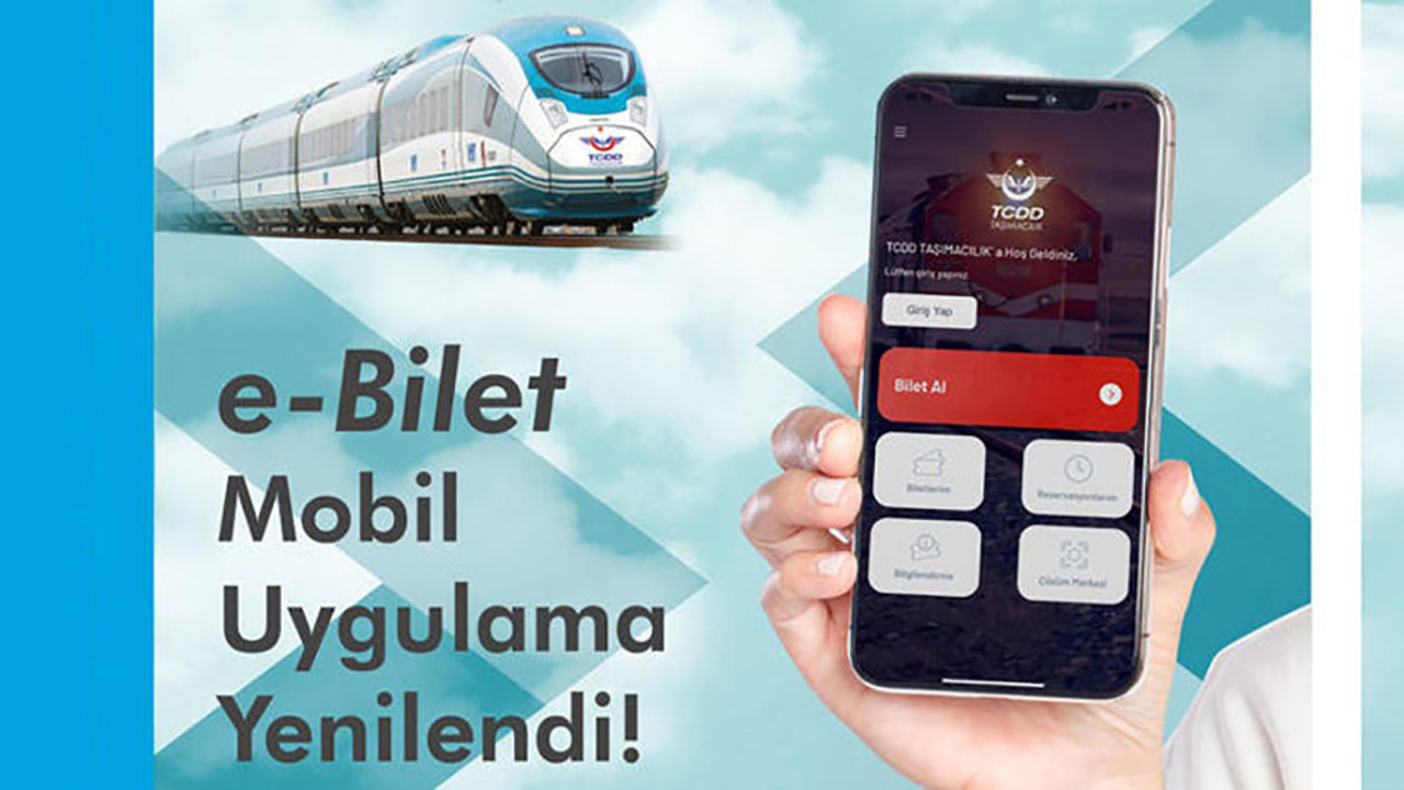Tren bileti satış sistemi yenilendi