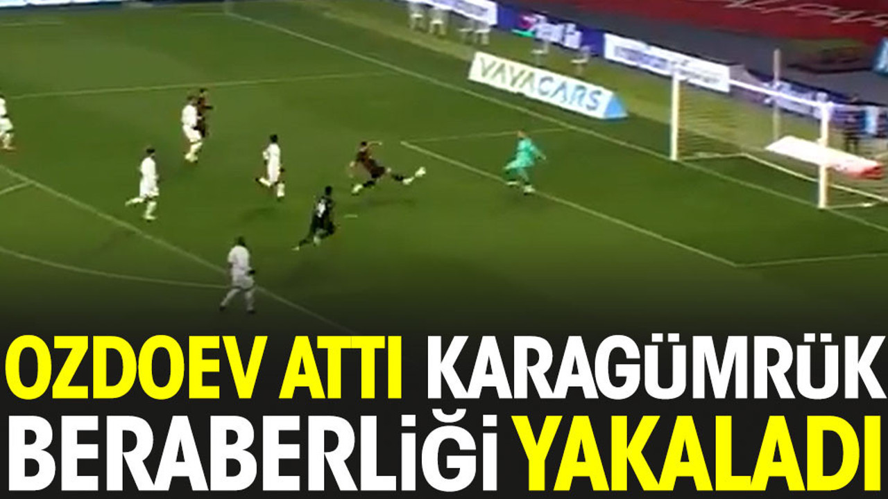 Beşiktaş'a şok. Karagümrük beraberliği yakaladı