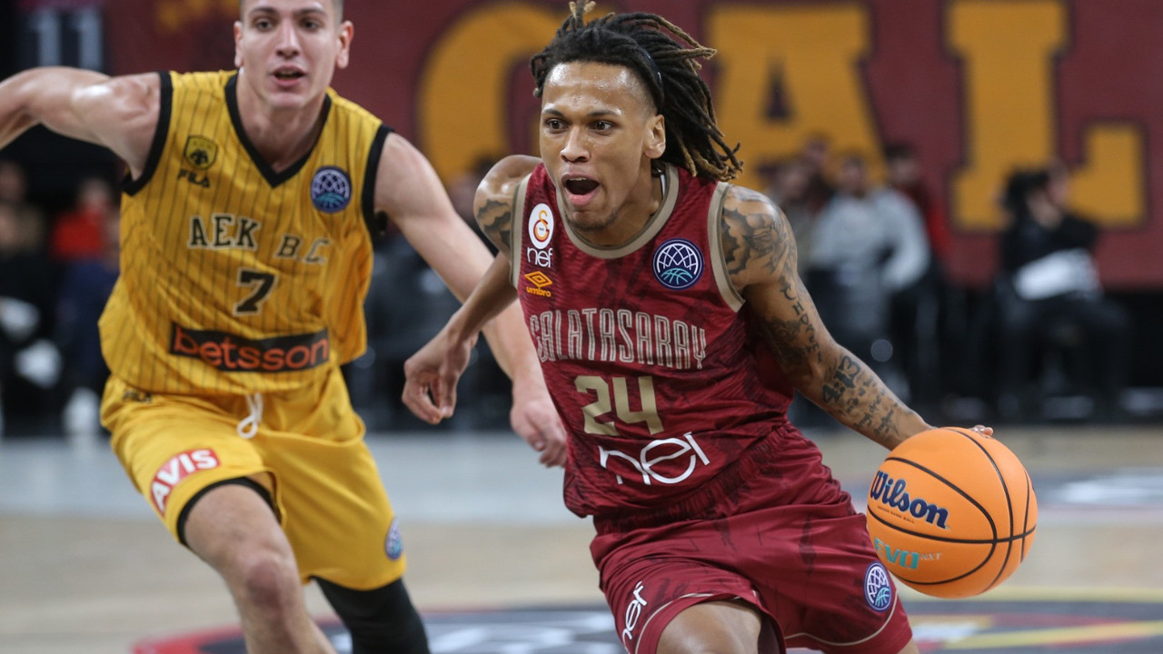 Galatasaray Nef AEK'e teslim oldu