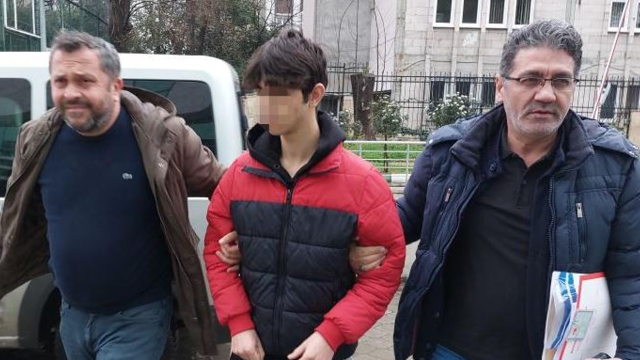 Ağabey katili liseli adliyede