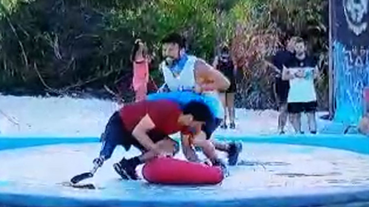 Engelli milli sporcuya yarışma adı altında eziyet ediyorlar. Survivor'da rezalet sürüyor