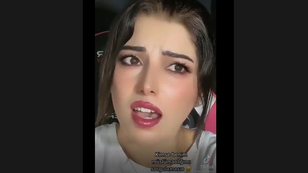 Genç kızın Cübbeli Ahmet taklidi sosyal medyayı yıktı