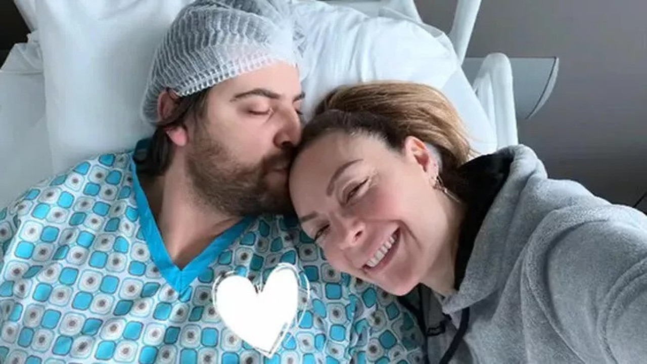 Özge Özder eşi Sinan Güleryüz'ün sağlık durumunu açıkladı. Apar topar ameliyata alınmıştı