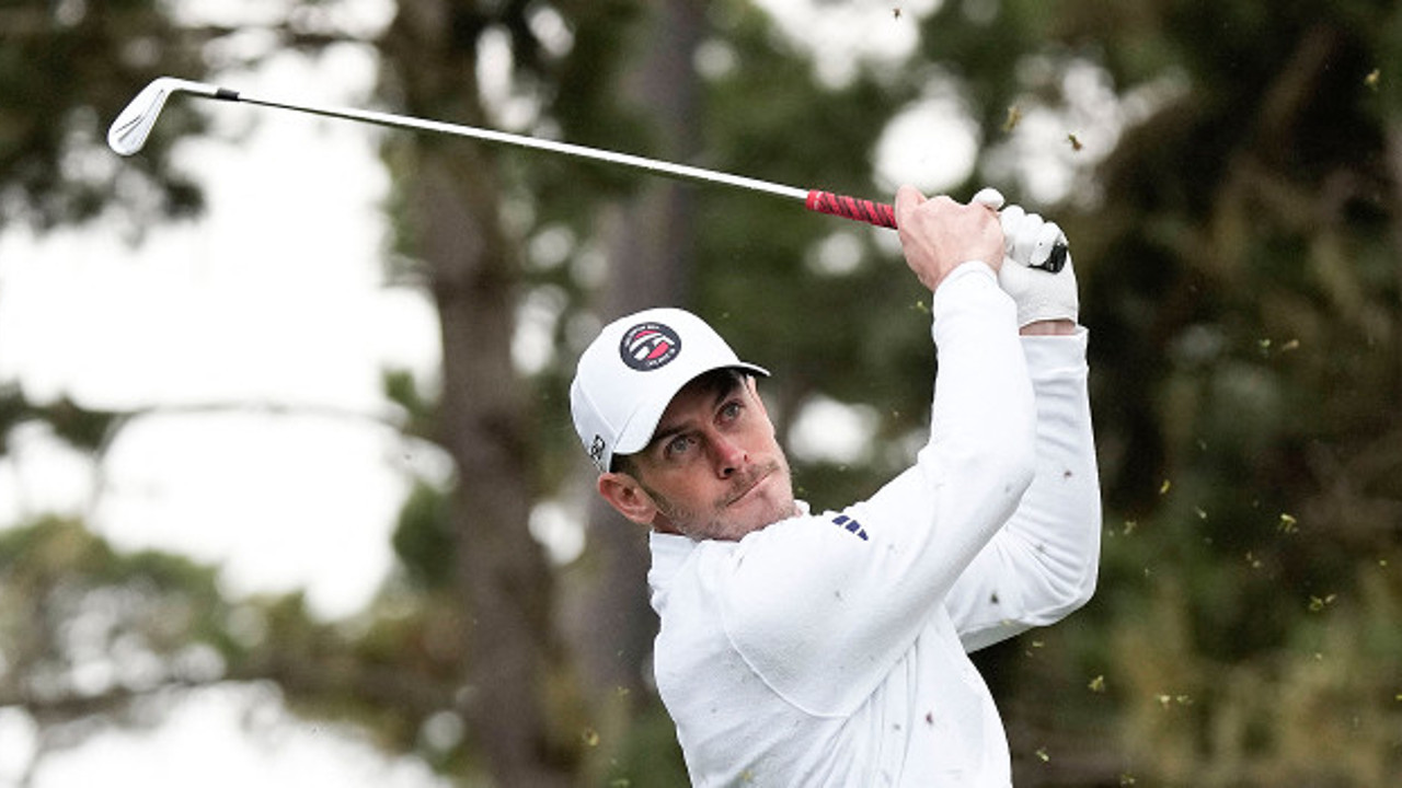Gareth Bale golf turnuvasına katıldı