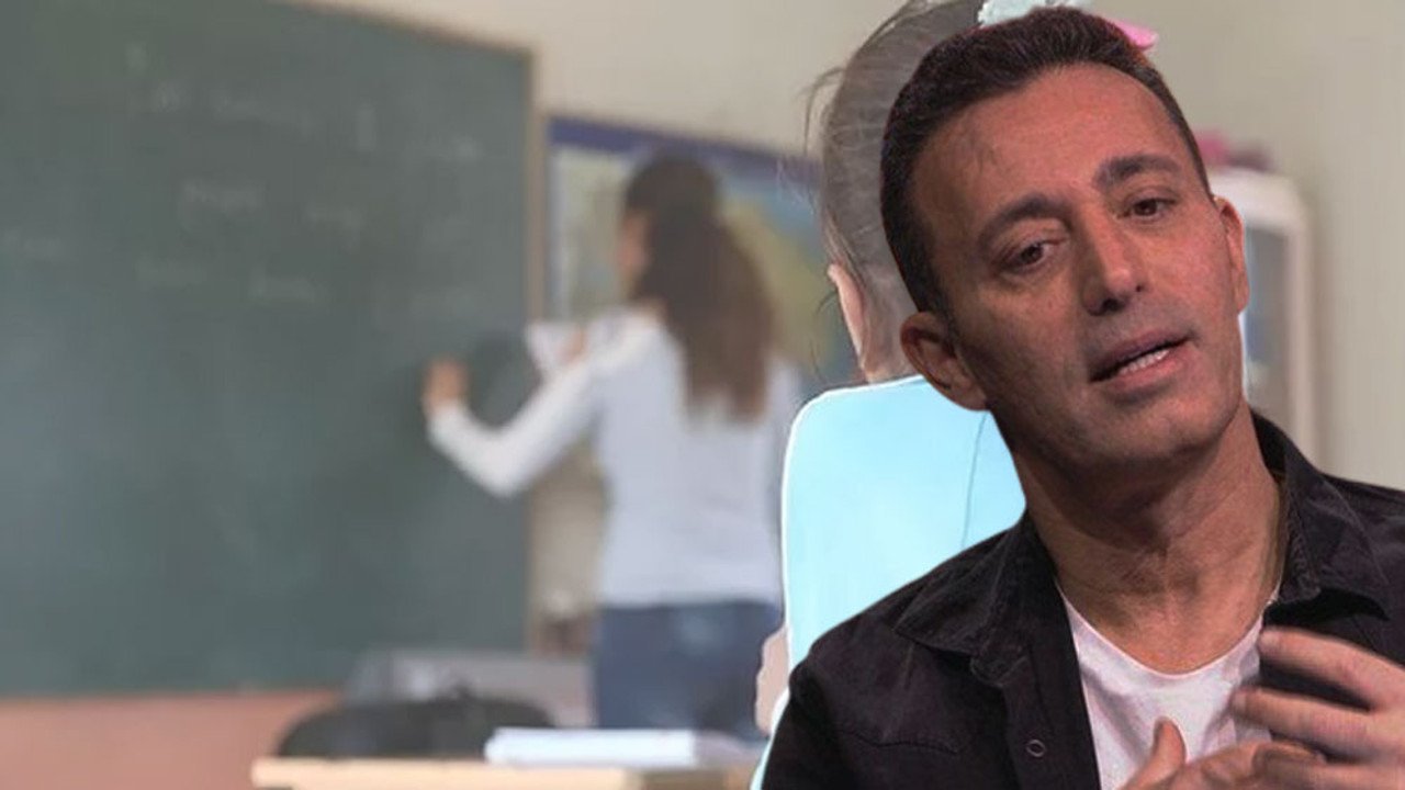 Mustafa Sandal'dan öğretmenlere destek. En hafif tabirle bu ülkenin ayıbıdır