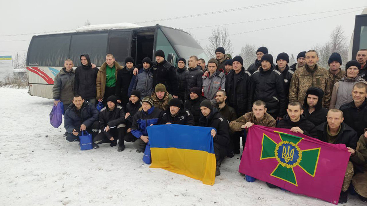 Ukrayna, 116 savaş esirini geri aldı