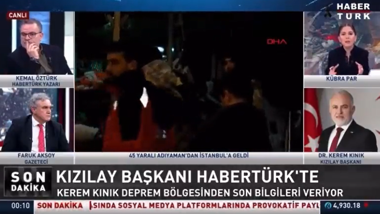Kübra Par'dan canlı yayında “Ulaşılamayan bir nokta yok” diyen Kızılay Başkanı'na tepki: Ama bize öyle bilgiler gelmiyor...