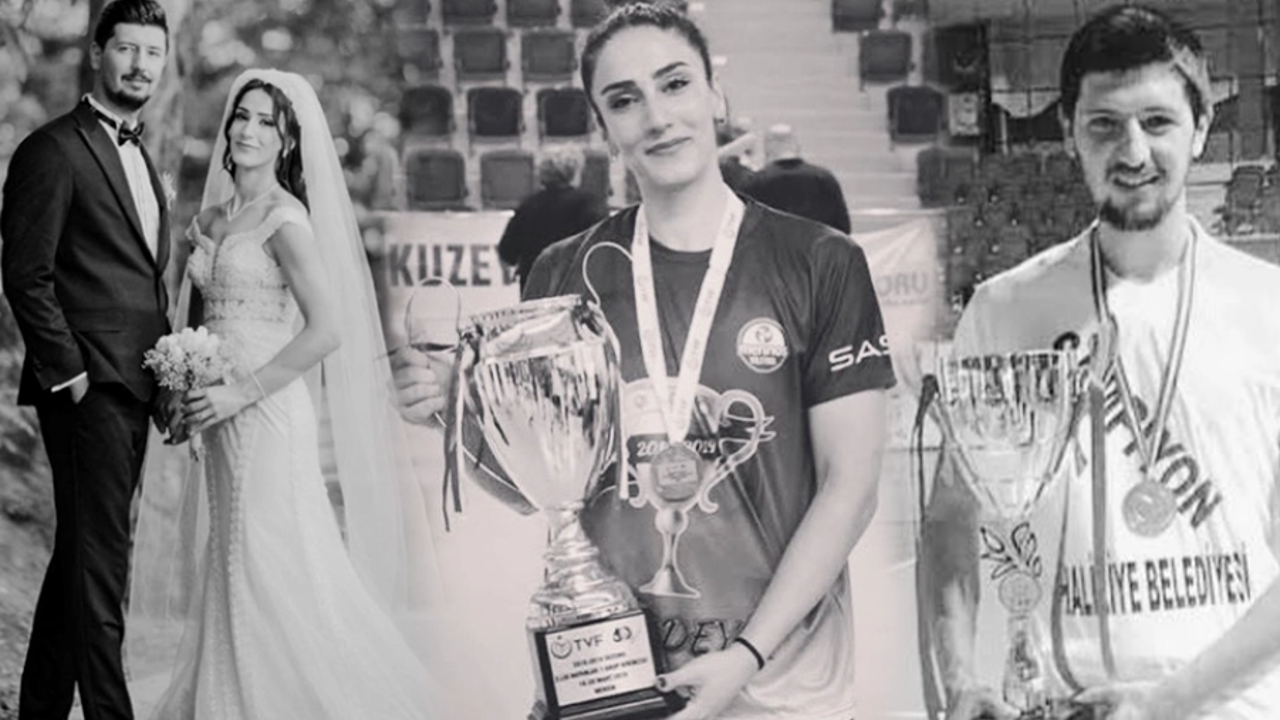 Voleybolcu çiftten acı haber geldi. Betül Çoban Çakır ve Bedrettin Çakır hayatını kaybetti