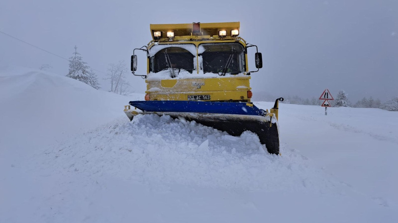 Sinop’ta 231 köy yolu ulaşıma kapandı