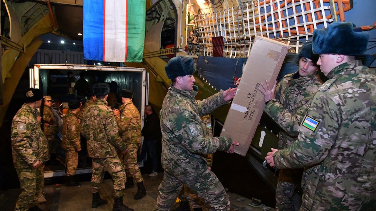 Özbekistan Türkiye’de sahra hastanesi kuracak