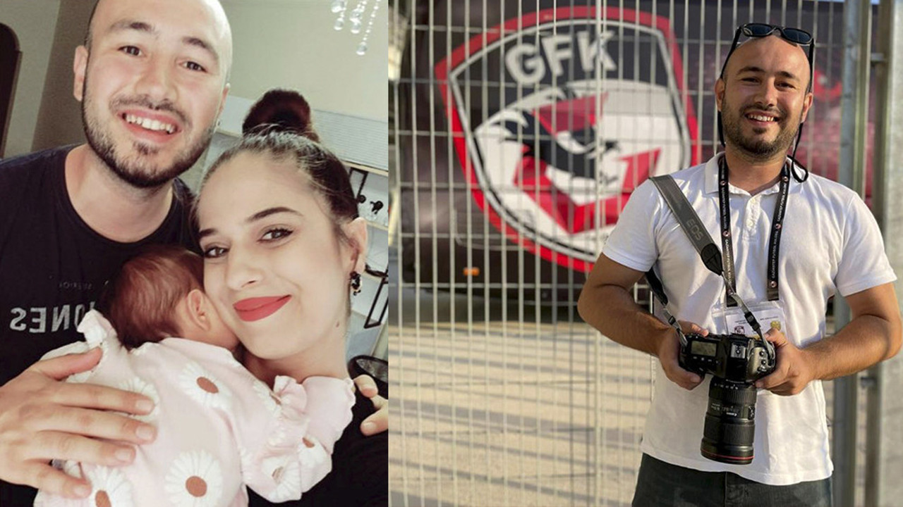 Hatay muhabiri Burak Milli ile eşi ve bebeği depremde can verdi. AA’nın acı kaybı