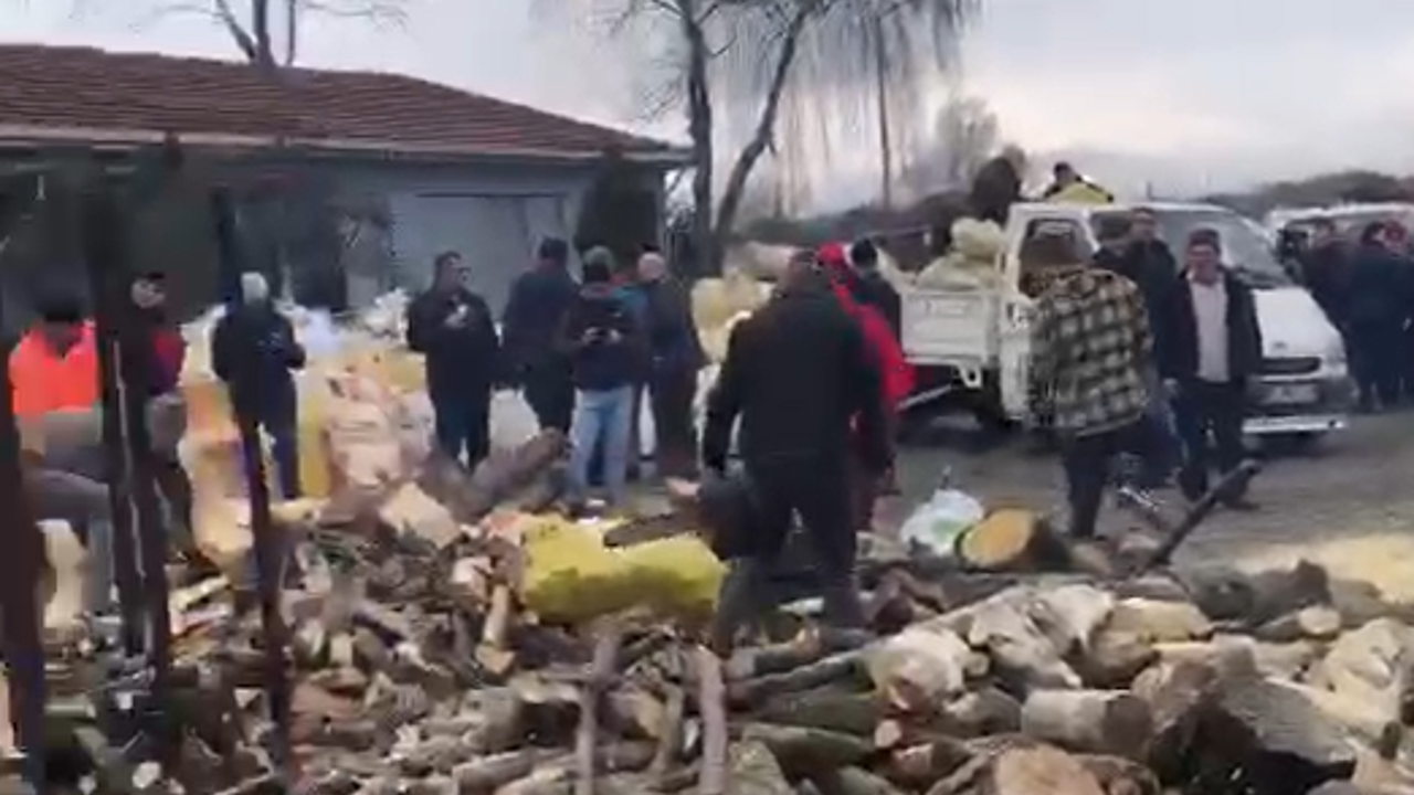 Samsun’da depremzedeler için yakacak seferberliği ilan edildi