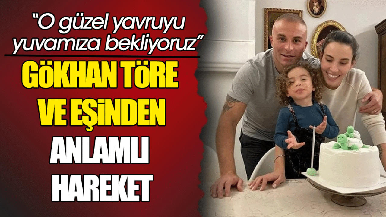 Gökhan Töre ve eşinden örnek davranış. Bakanlığa başvuruda bulundular