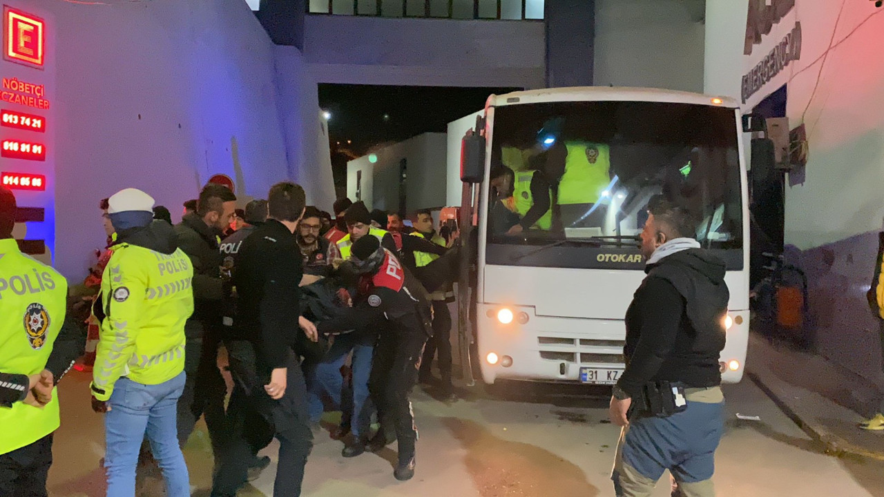 İskenderun’da yakalanan yağmacılara linç girişimi