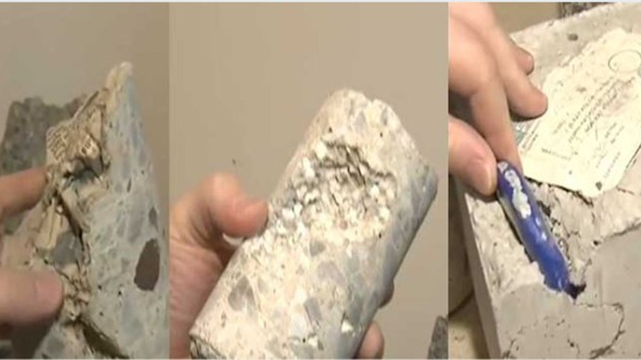 Kadıköy’de dehşete bir kala. Beton örneklerinden çıkanlar korku yarattı